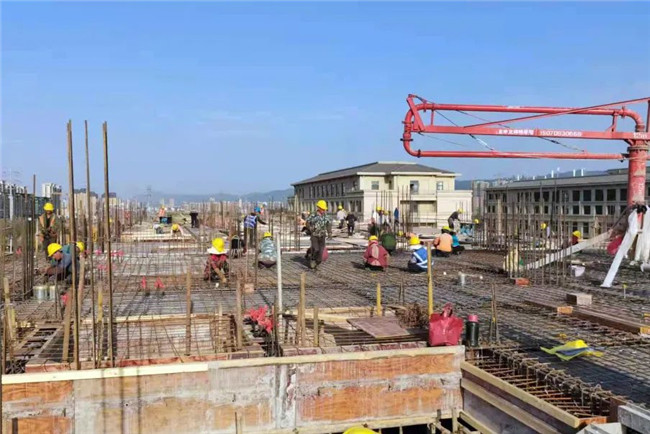 防疫、施工兩手抓，昌南新區康養服務中心項目不停頓！