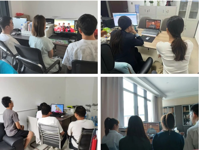 市城投集團集中收聽收看紀(jì)念中國人民抗日戰(zhàn)爭暨世界反法西斯戰(zhàn)爭勝利80周年大會